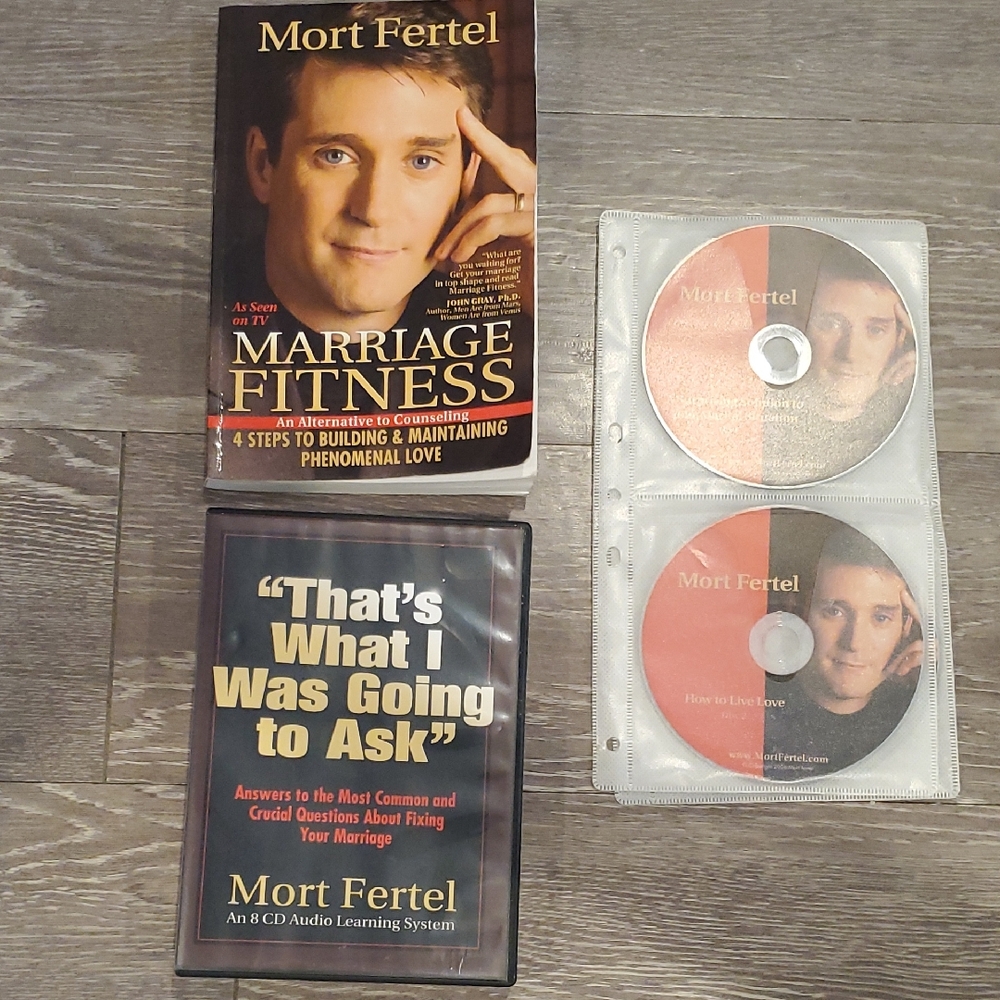 Marriage Fitness Book and CD Set